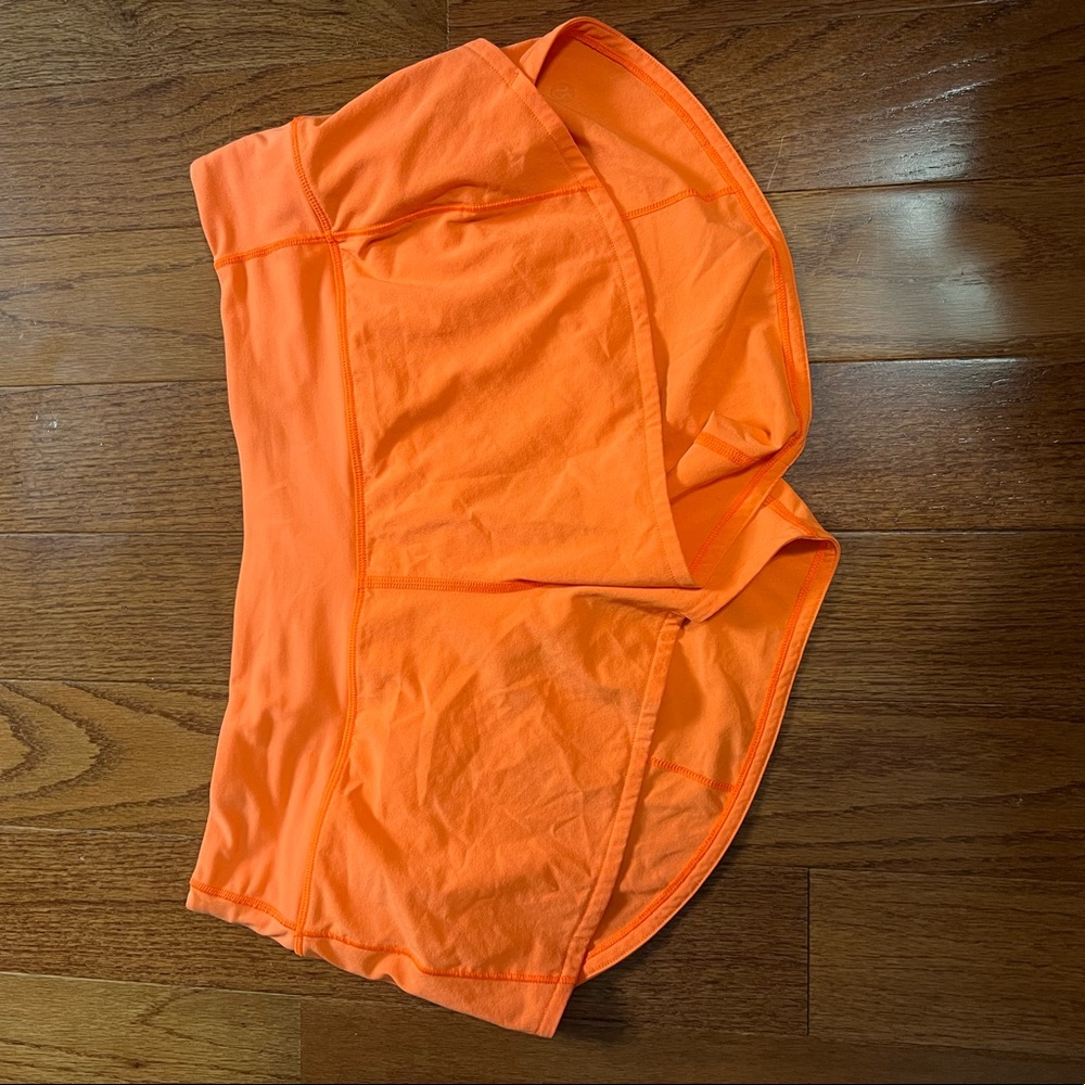 Lululemon Speed Shorts — Size 8 — Length 2.5